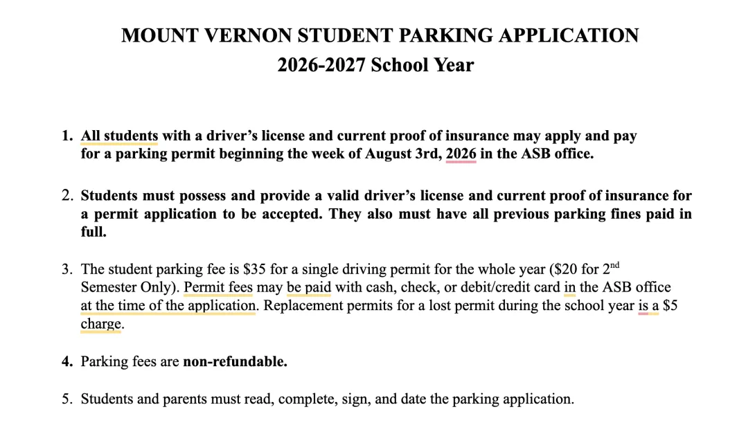 Screenshot of Permit Document